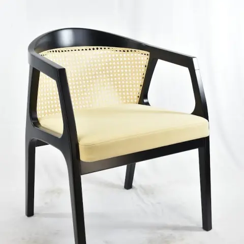 Natural Cane Arm Chair