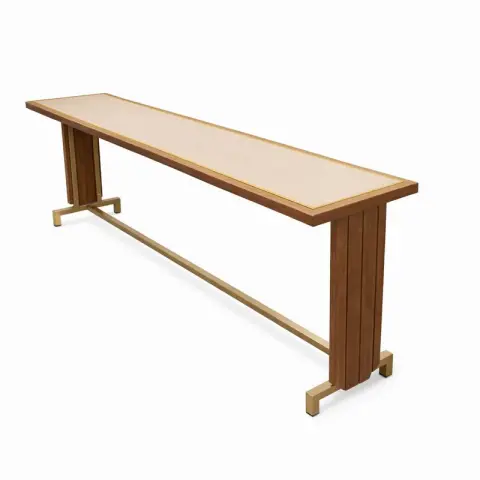 Two-Tone Groove Table