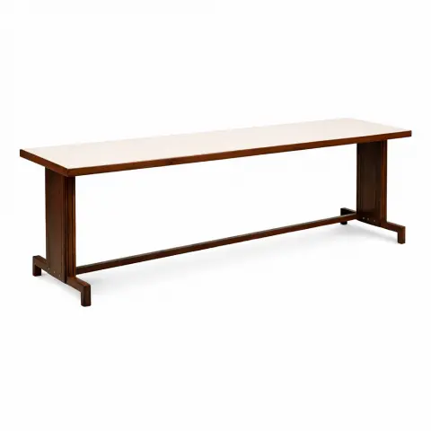 Veenered Laminated Top with Elegant Side Panel