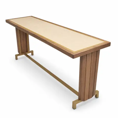 Two-Tone Groove Table